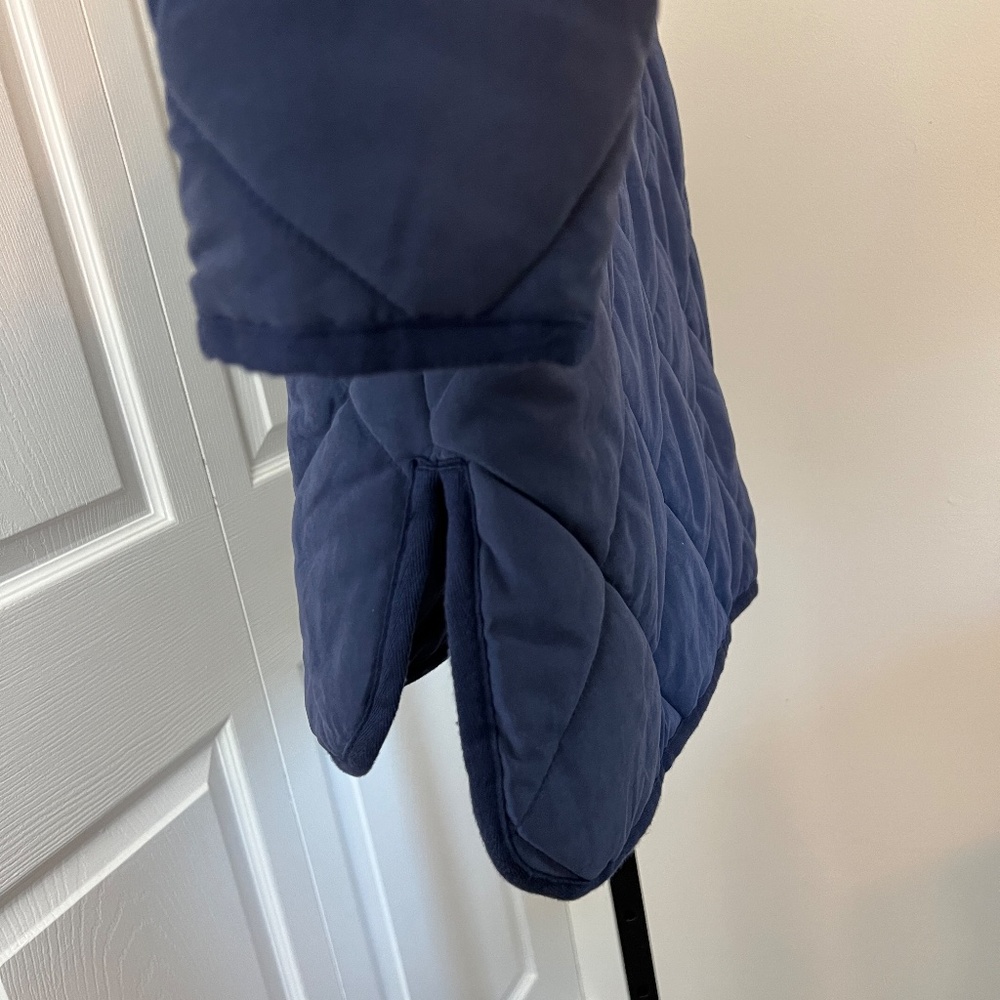 Old Navy Collarless Quilted Jacket Size Large - Picture 2 of 10